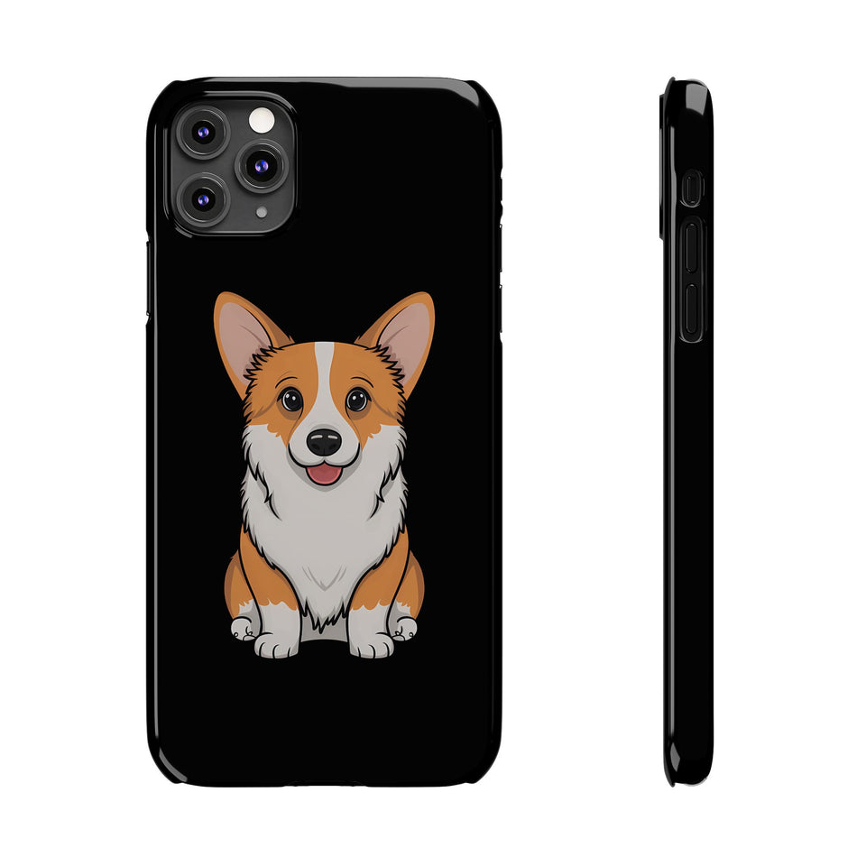 Cute Corgi Slim iPhone Case | Corgi Gift iPhone Case