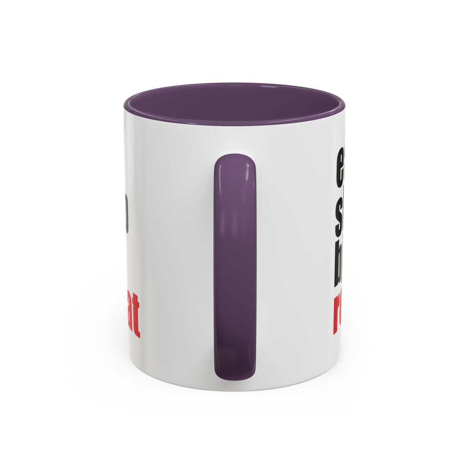 Brazilian Jiu Jitsu Eat Sleep BJJ Repeat | BJJ Accent Coffee Mug