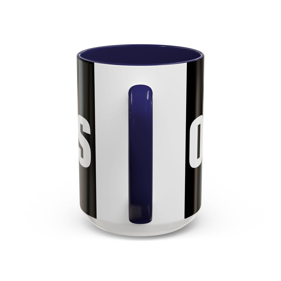 Brazilian Jiu Jitsu OSS | BJJ Accent Coffee Mug