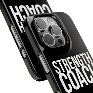 Premium Strength Coach iPhone Case | Strength Coach Gifts Slim Phone Cases Premium Strength Coach iPhone Case | Strength Coach Gifts Slim Phone Cases