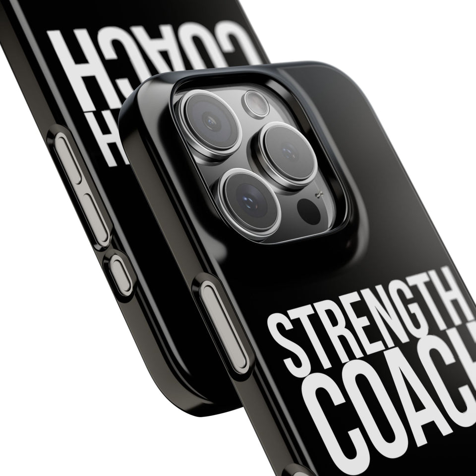 Premium Strength Coach iPhone Case | Strength Coach Gifts Slim Phone Cases