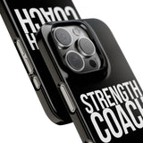 Premium Strength Coach iPhone Case | Strength Coach Gifts Slim Phone Cases Premium Strength Coach iPhone Case | Strength Coach Gifts Slim Phone Cases