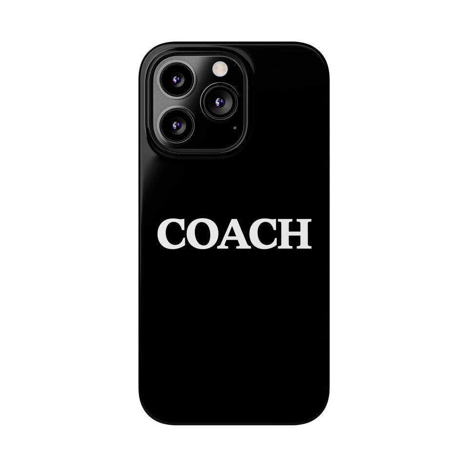 Premium Coach iPhone Case | Coach Gifts Slim Phone Cases