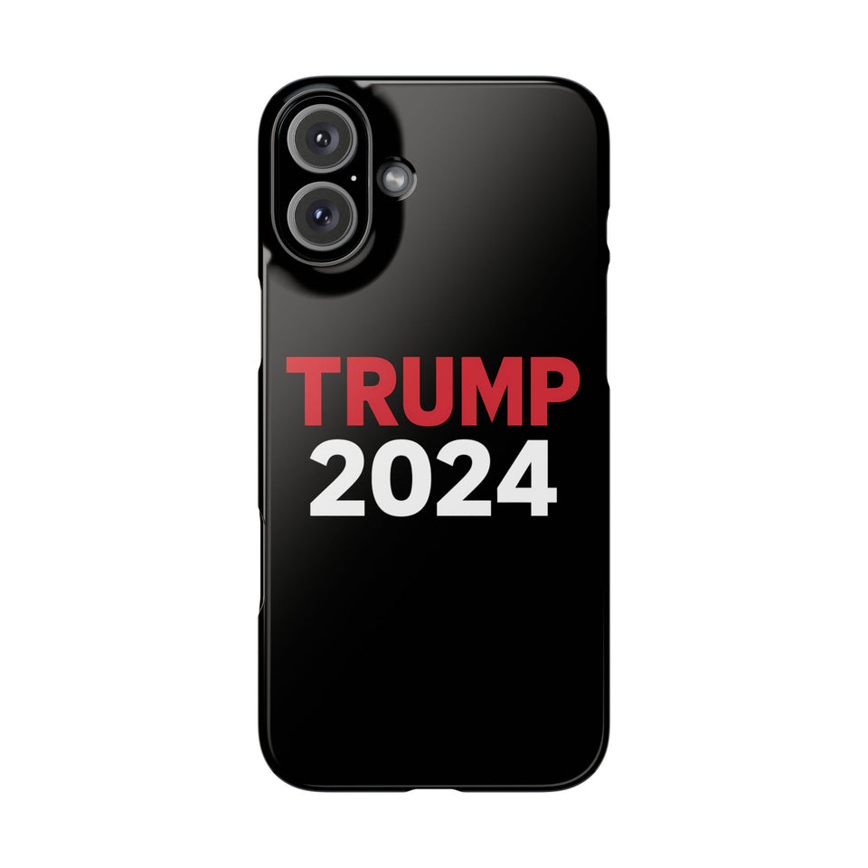 Premium Trump 2024 iPhone Case | Donald Trump Gifts Slim Phone Cases