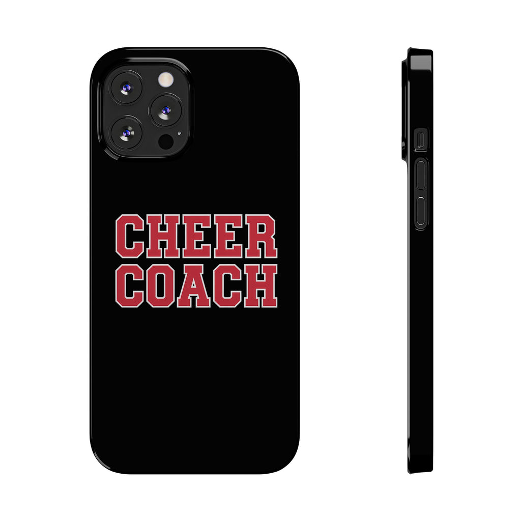 Premium Cheer Coach iPhone Case | Cheer Coach Gifts Slim Phone Cases