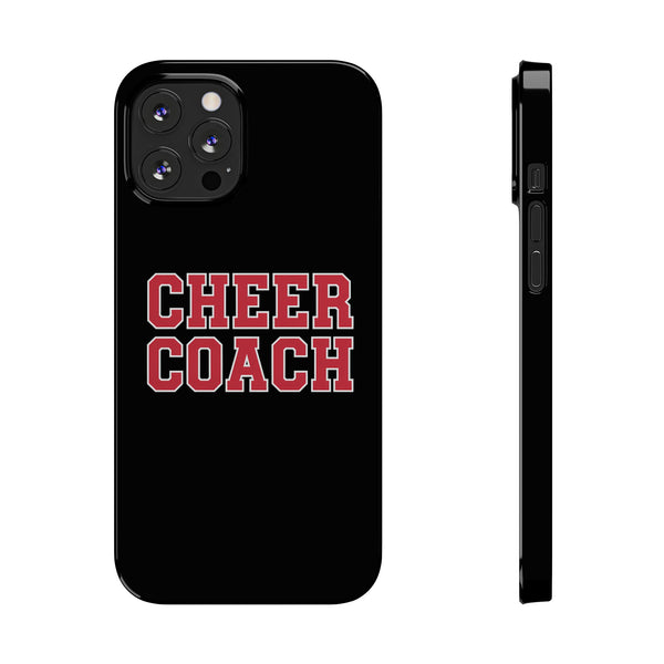 Premium Cheer Coach iPhone Case | Cheer Coach Gifts Slim Phone Cases