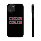 Premium Cheer Coach iPhone Case | Cheer Coach Gifts Slim Phone Cases Premium Cheer Coach iPhone Case | Cheer Coach Gifts Slim Phone Cases