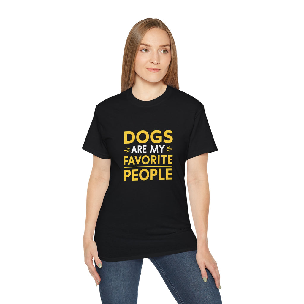 Dogs Are My Favorite People Dog Shirt | Dog Gift | Dog Merchandise | Dog Gifts | Dog Presents Unisex Dog Shirts 3
