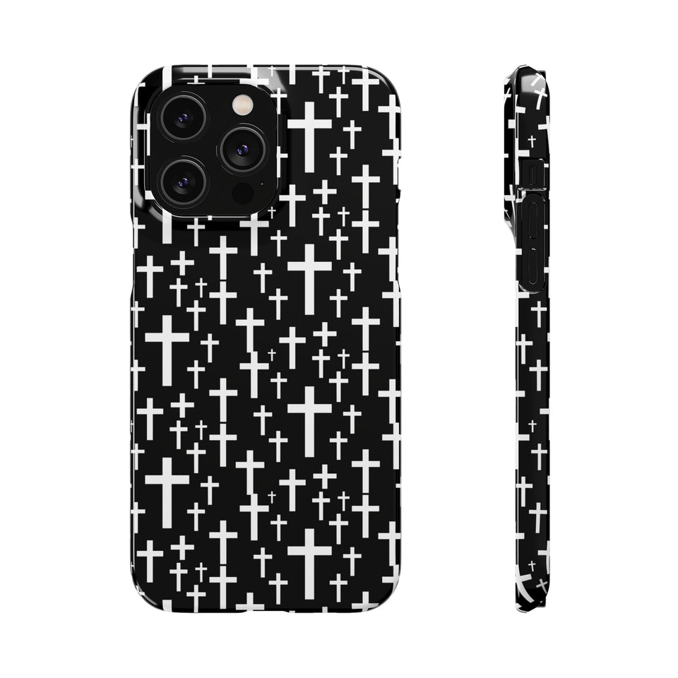 Faith In Jesus iPhone Christian Religion Phone Case | Faith Cross Phone Case | Christian Cross iPhone & Samsung Galaxy Snap Cases