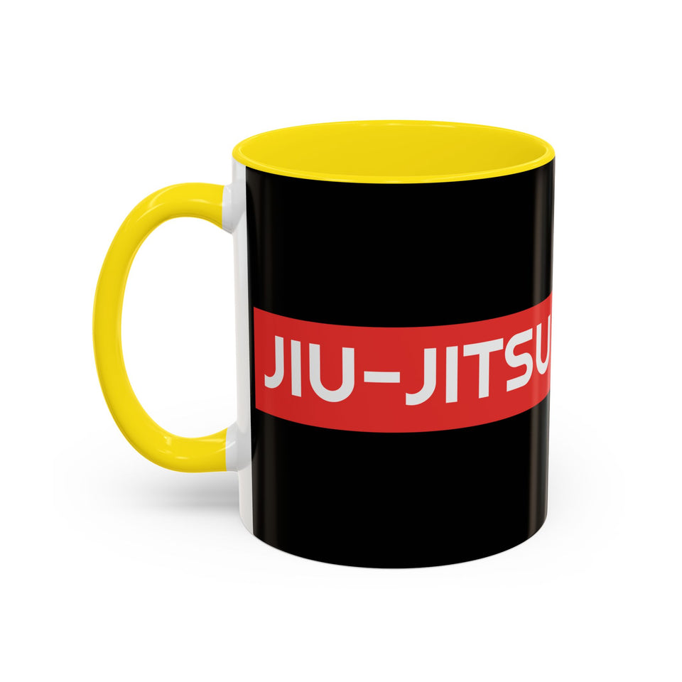 Brazilian Jiu Jitsu Surpassing | BJJ Accent Coffee Mug