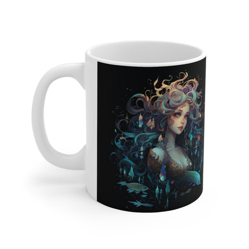 mermaid mug, mermaid coffee mug, mermaid gift, mermaid gifts for women, mermaid gifts for adults, mermaid presents, black mermaid shirt, mermaid shirts for adults