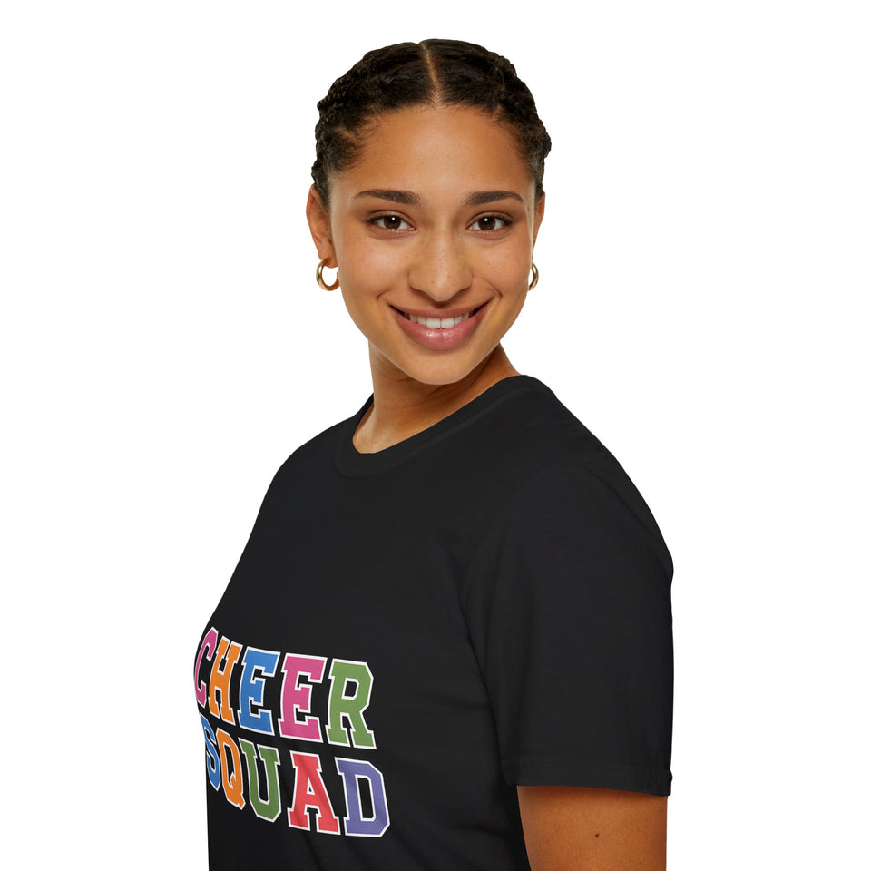 Cheer Squad T-Shirt - Cheerleader Cheerleading Shirt