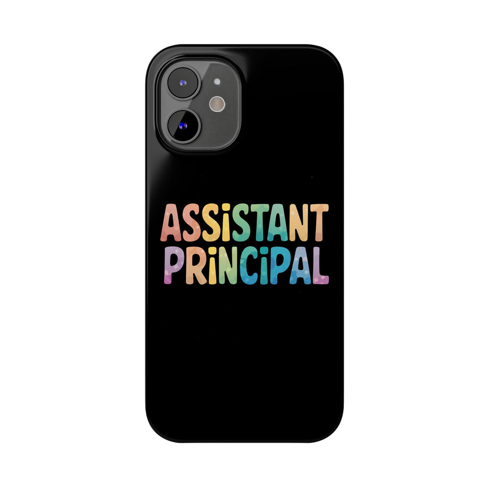 Premium Assistant Principal iPhone Case | Cute Assistant Principal Gifts Slim Phone Cases