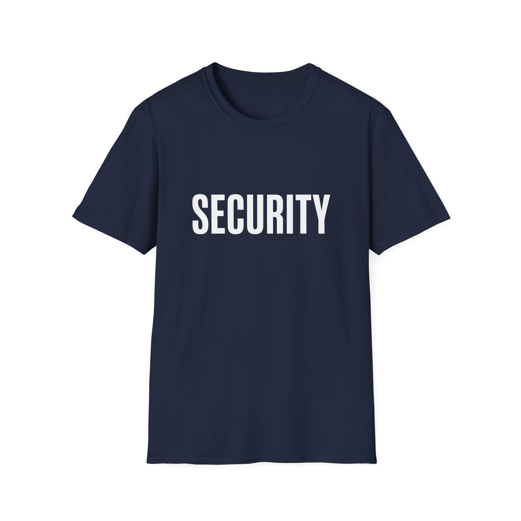 Security T-Shirt — Bold Minimalist Security Design