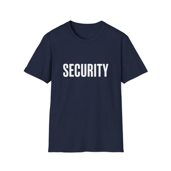Security T-Shirt — Bold Minimalist Security Design