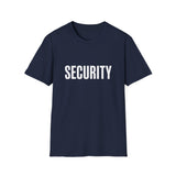Security T-Shirt — Bold Minimalist Security Design Security T-Shirt — Bold Minimalist Security Design