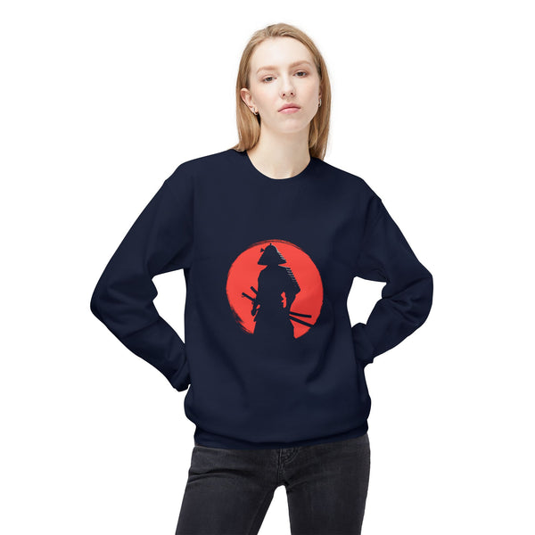 Samurai Red Moon Sweatshirt