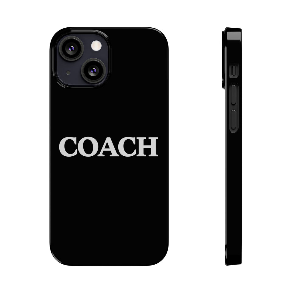 Premium Coach iPhone Case | Coach Gifts Slim Phone Cases