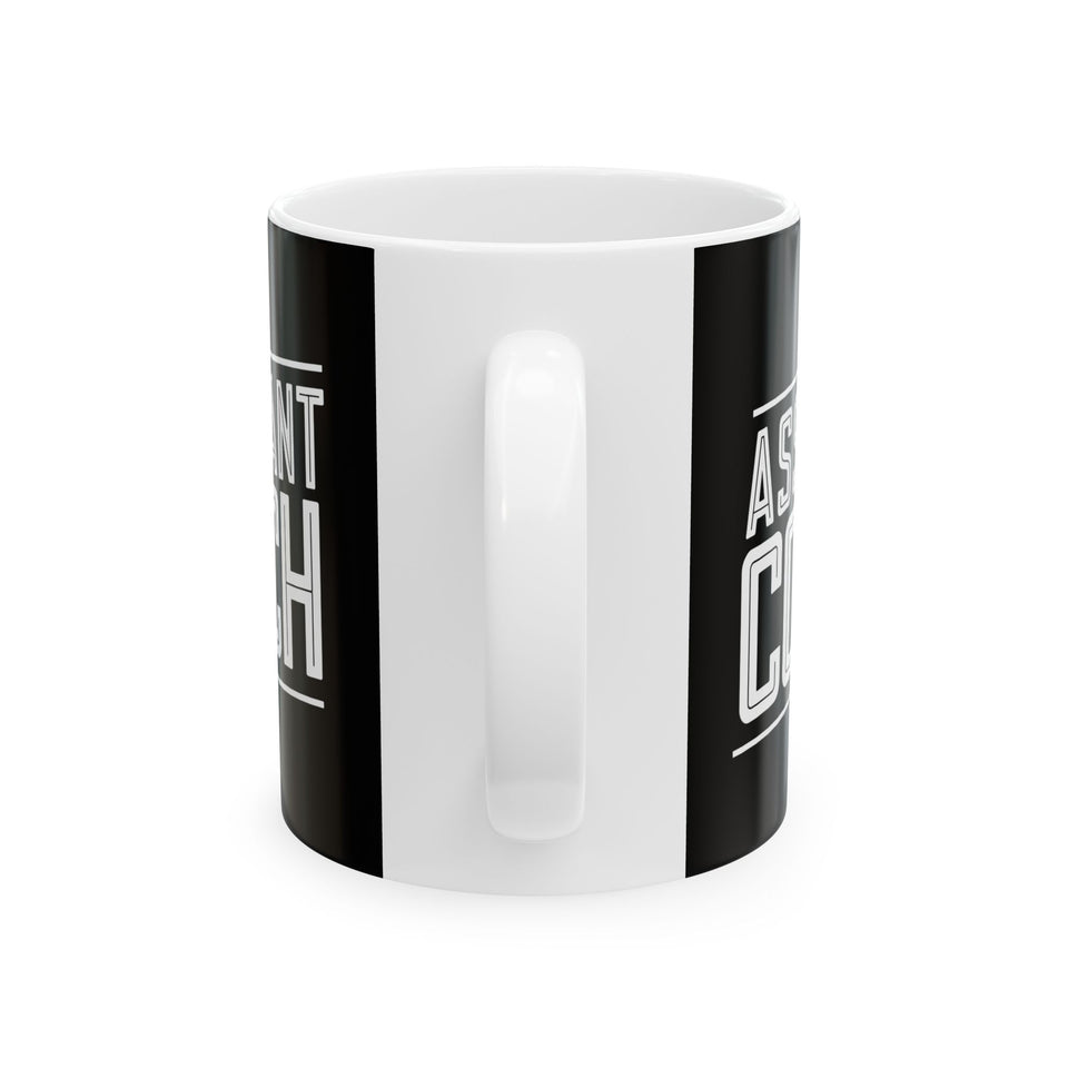 Assistant Coach Ceramic Mug | Cool Assistant Coach Gifts (11oz)
