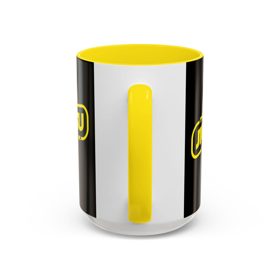 Brazilian Jiu Jitsu The Jiu Jitsu Is Strong With This One | BJJ Accent Coffee Mug