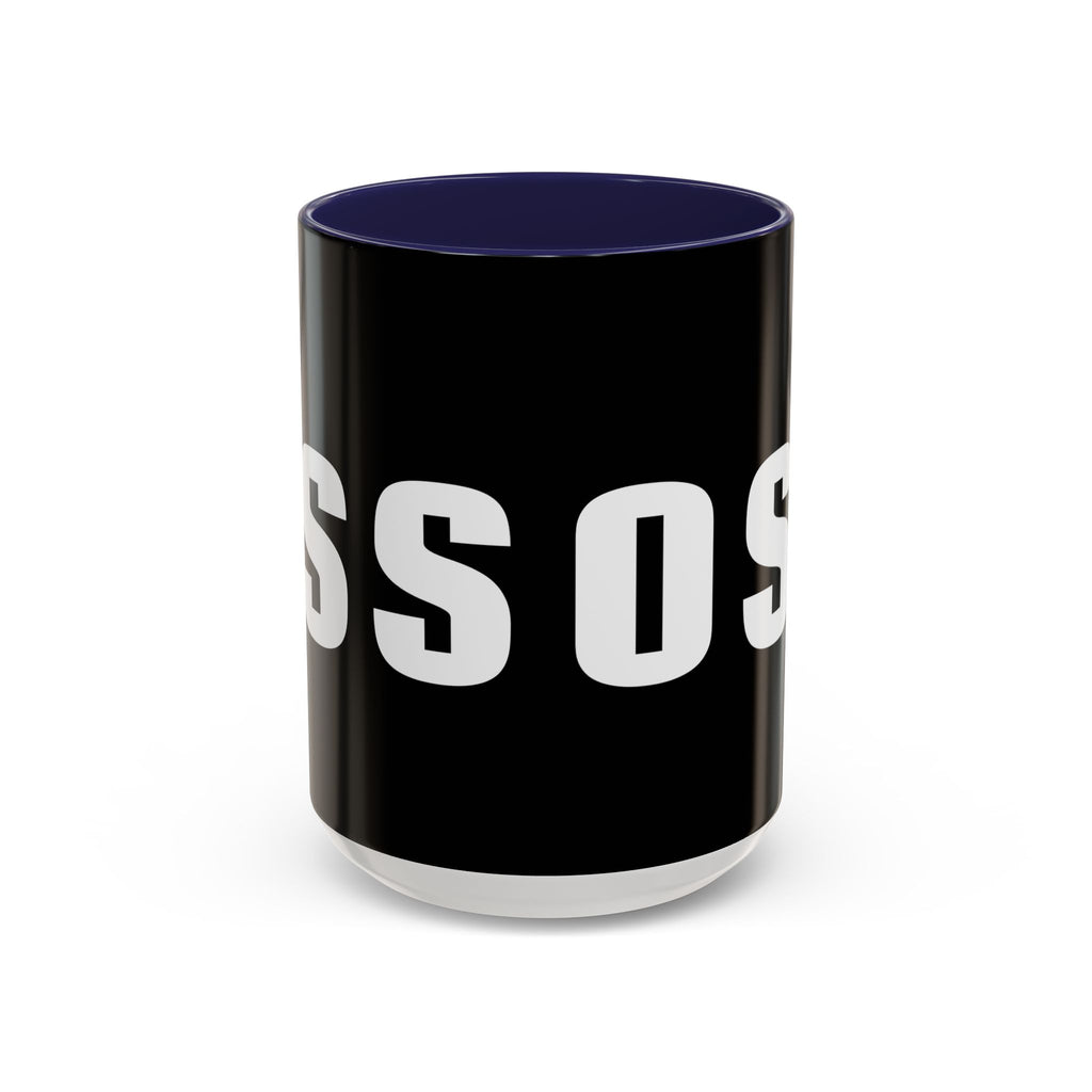 Brazilian Jiu Jitsu OSS | BJJ Accent Coffee Mug
