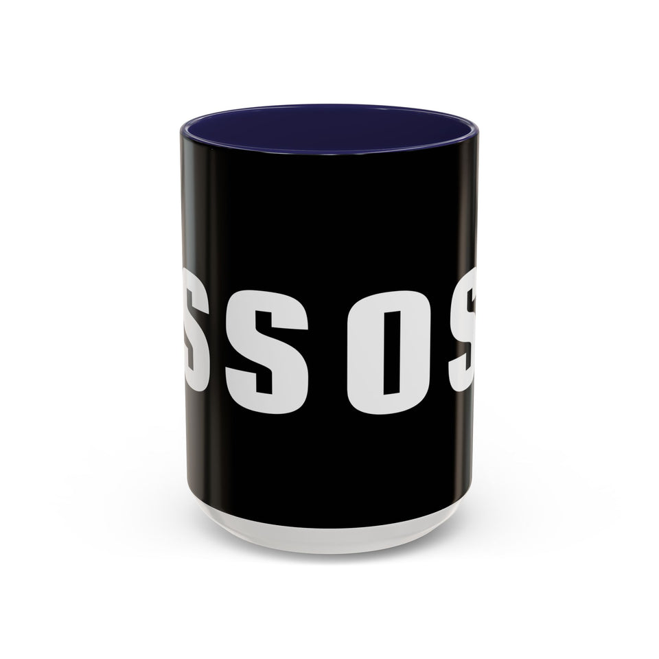 Brazilian Jiu Jitsu OSS | BJJ Accent Coffee Mug