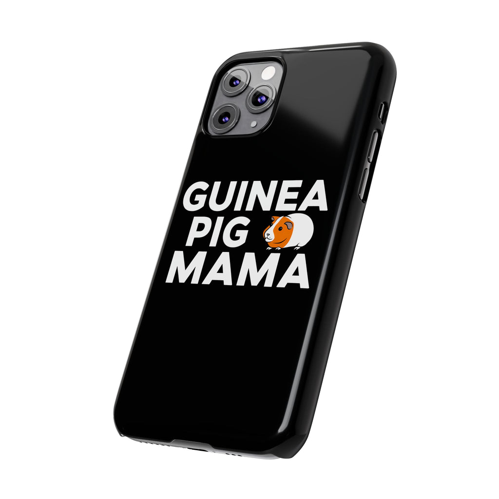 Cute Guinea Pig Mama Slim iPhone Cases | Guinea Pig Gift iPhone Case