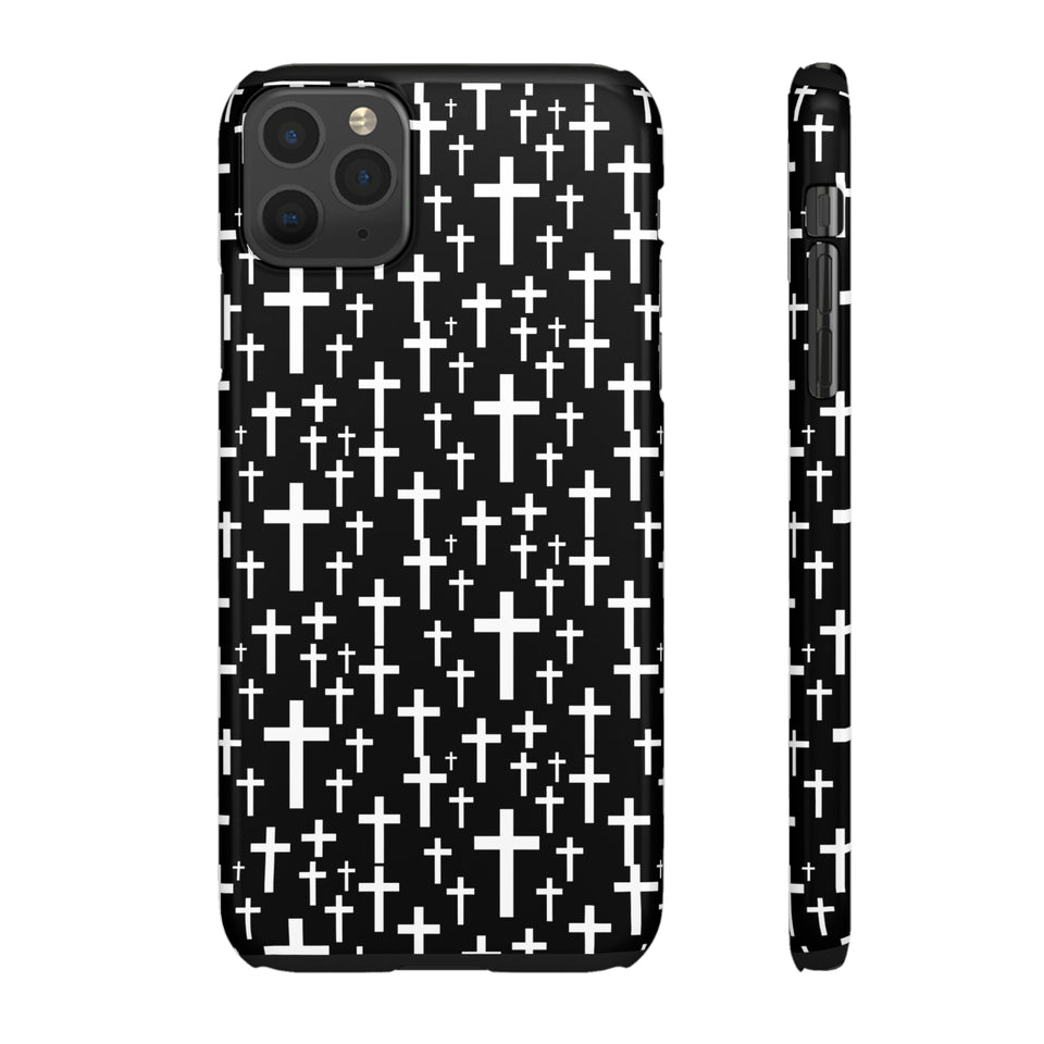 Faith In Jesus iPhone Christian Religion Phone Case | Faith Cross Phone Case | Christian Cross iPhone & Samsung Galaxy Snap Cases