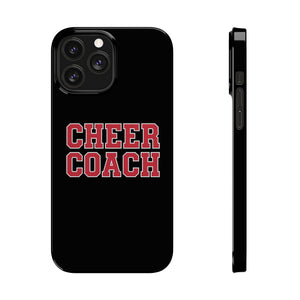 Premium Cheer Coach iPhone Case | Cheer Coach Gifts Slim Phone Cases Premium Cheer Coach iPhone Case | Cheer Coach Gifts Slim Phone Cases