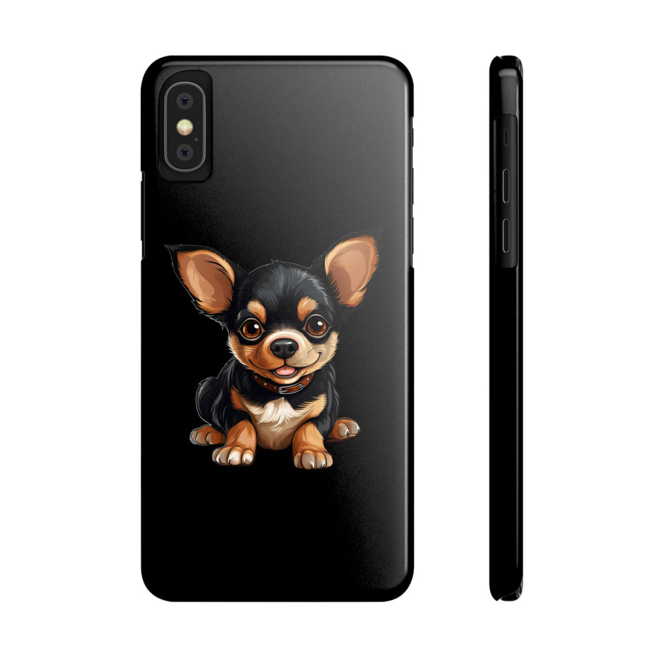 Premium Chihuahua iPhone Case | Cute Chihuahua Gifts Slim Phone Cases