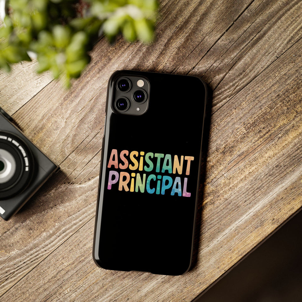 Premium Assistant Principal iPhone Case | Cute Assistant Principal Gifts Slim Phone Cases