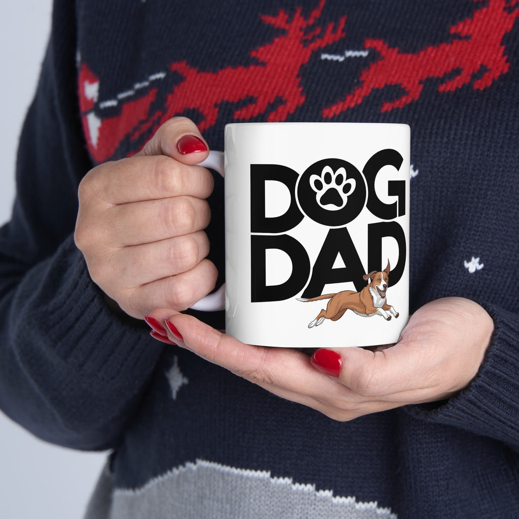 Dog Dad Mug White | Dog Dad Gift | Dog Dad Coffee Mug | Dog Dad Presents Mug 11oz