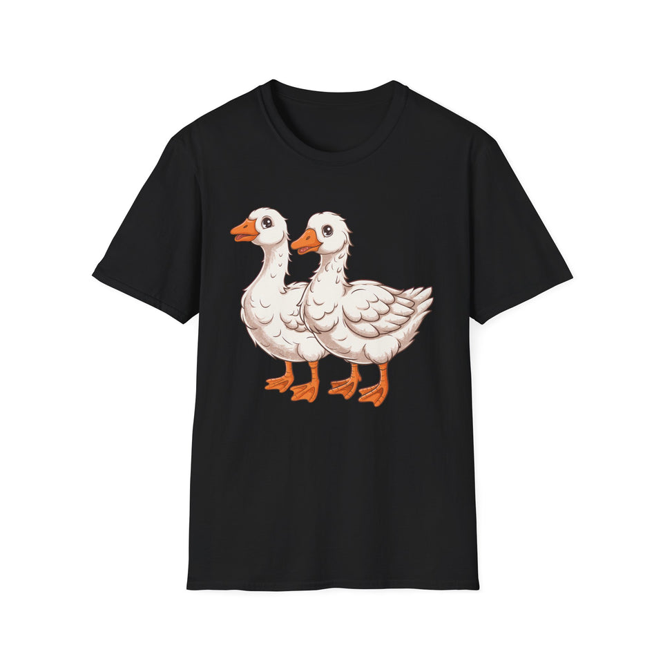 Goose Geese T-Shirt — Cute Waterfowl Graphic Tee