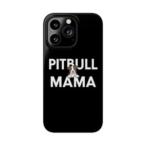 Premium Pitbull Mama 3 iPhone Case | Pitbull Gifts Slim Phone Cases Premium Pitbull Mama 3 iPhone Case | Pitbull Gifts Slim Phone Cases