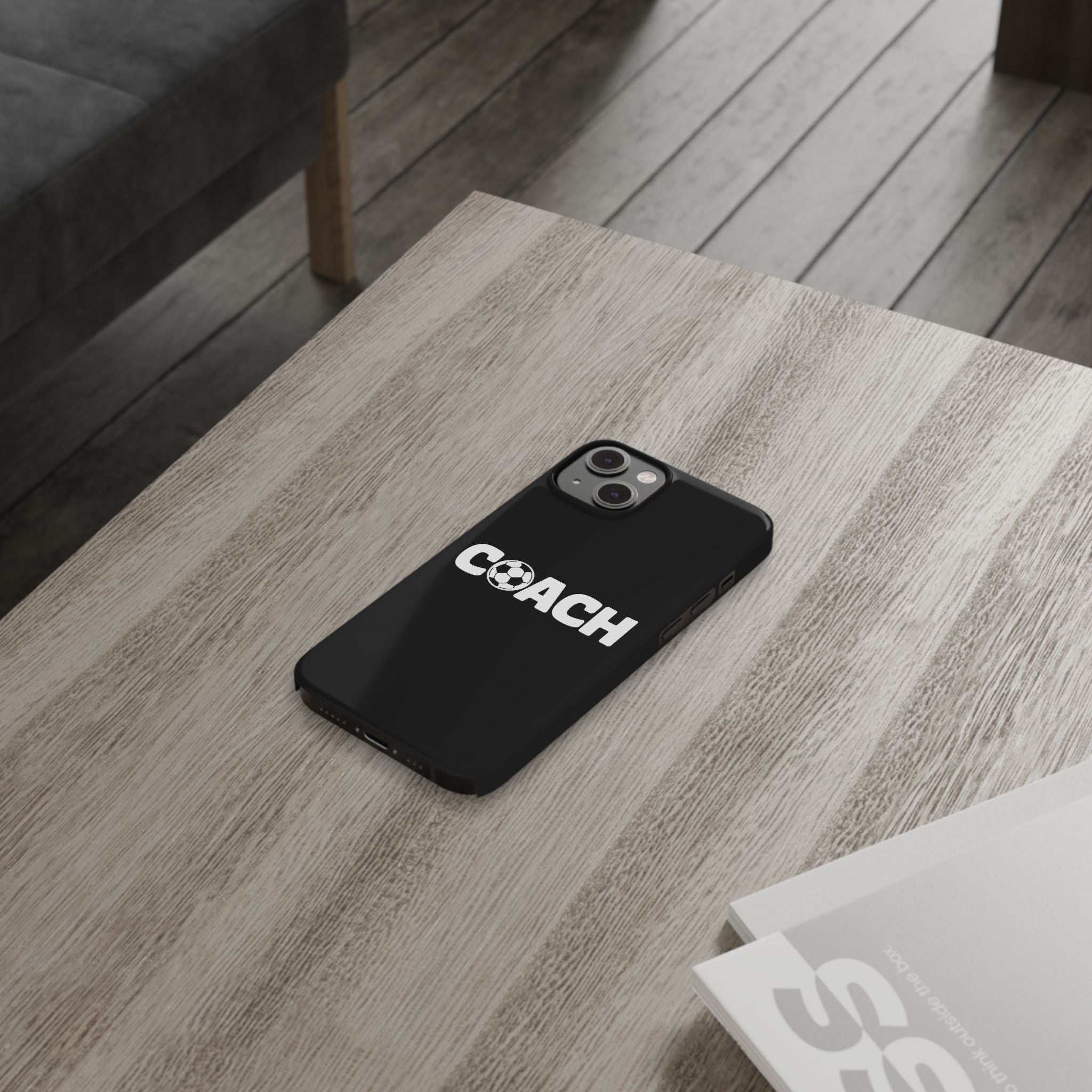 Premium Soccer Coach iPhone Case | Soccer Coach Gifts Slim Phone Cases