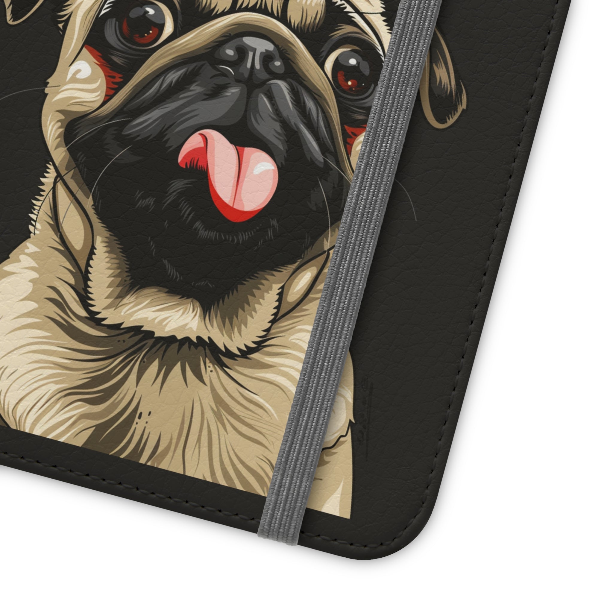 Pug Phone Case | I Love My Pug Wallet Phone Case | IPhone & Samsung Galaxy Pug Flip Cases