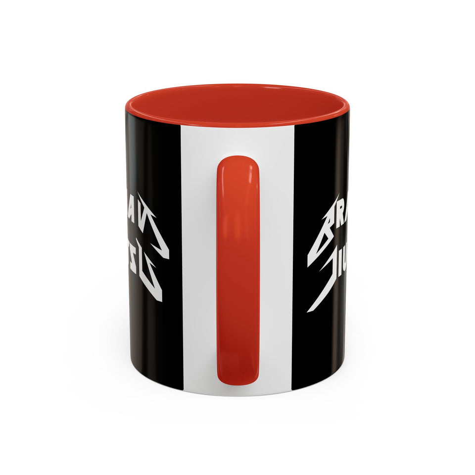 Brazilian Jiu Jitsu Metal | BJJ Accent Coffee Mug