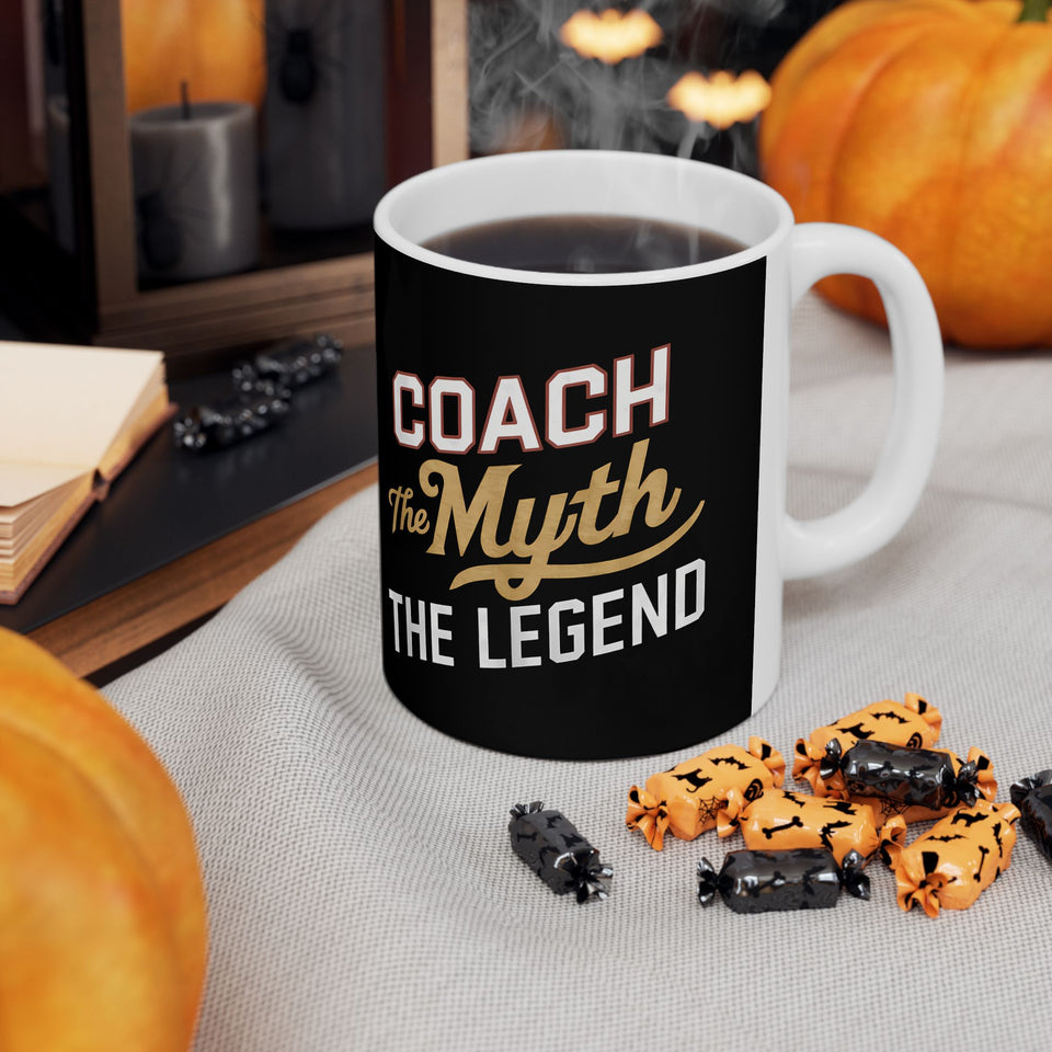 Coach The Myth The Legend Ceramic Mug | Coach Gifts (11oz)