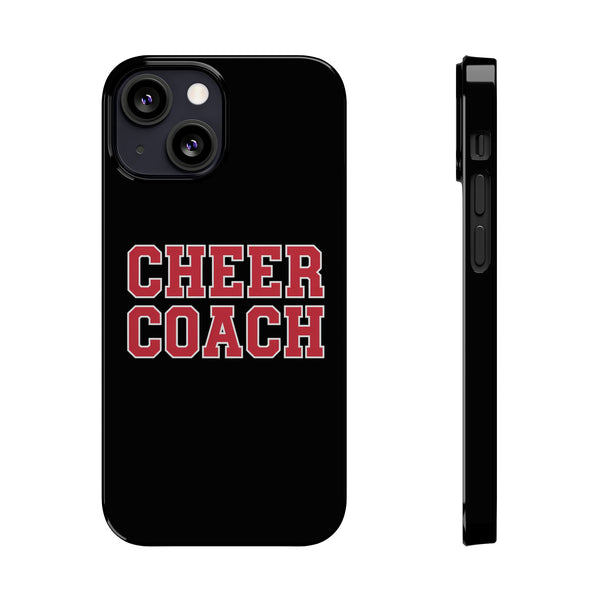 Premium Cheer Coach iPhone Case | Cheer Coach Gifts Slim Phone Cases