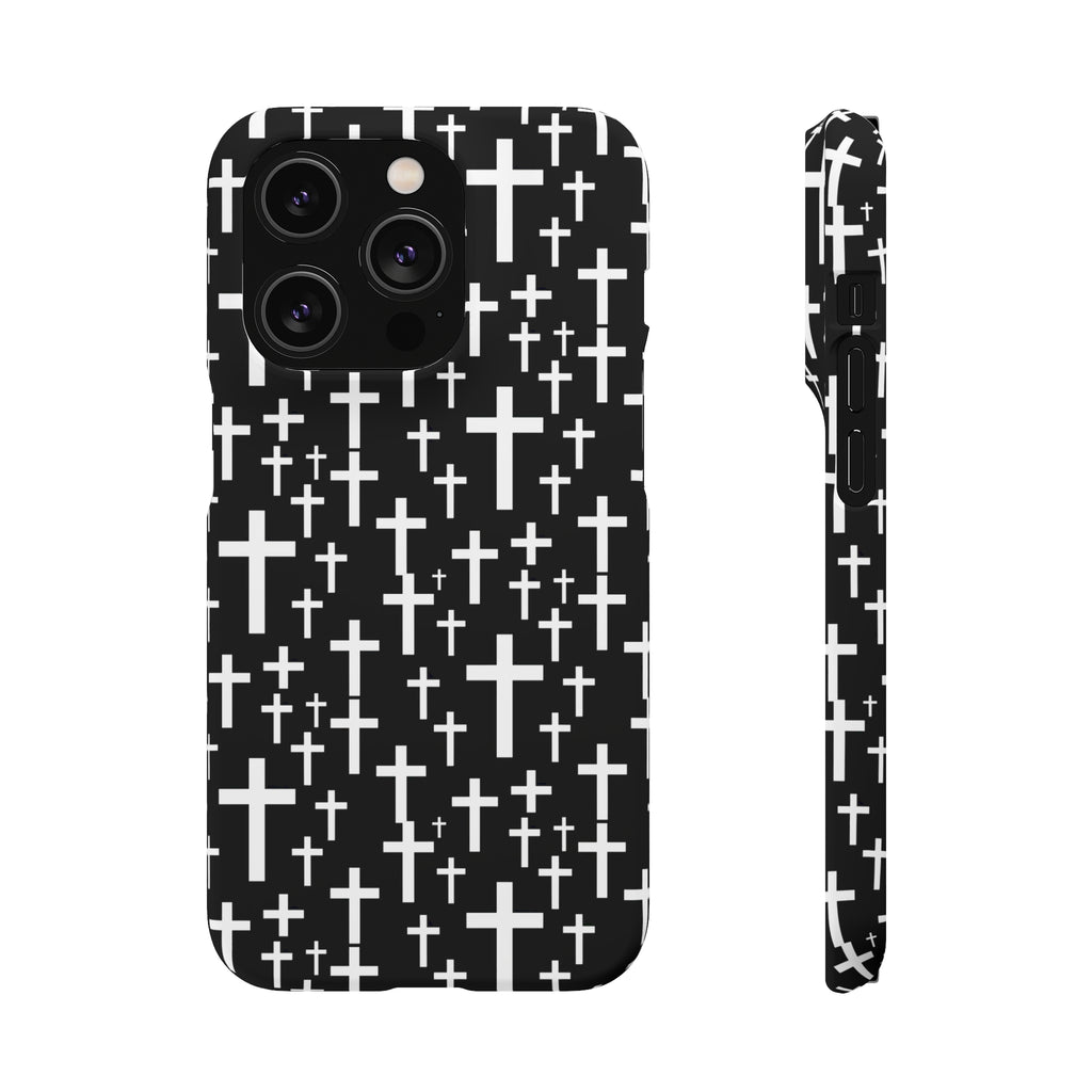 Faith In Jesus iPhone Christian Religion Phone Case | Faith Cross Phone Case | Christian Cross iPhone & Samsung Galaxy Snap Cases