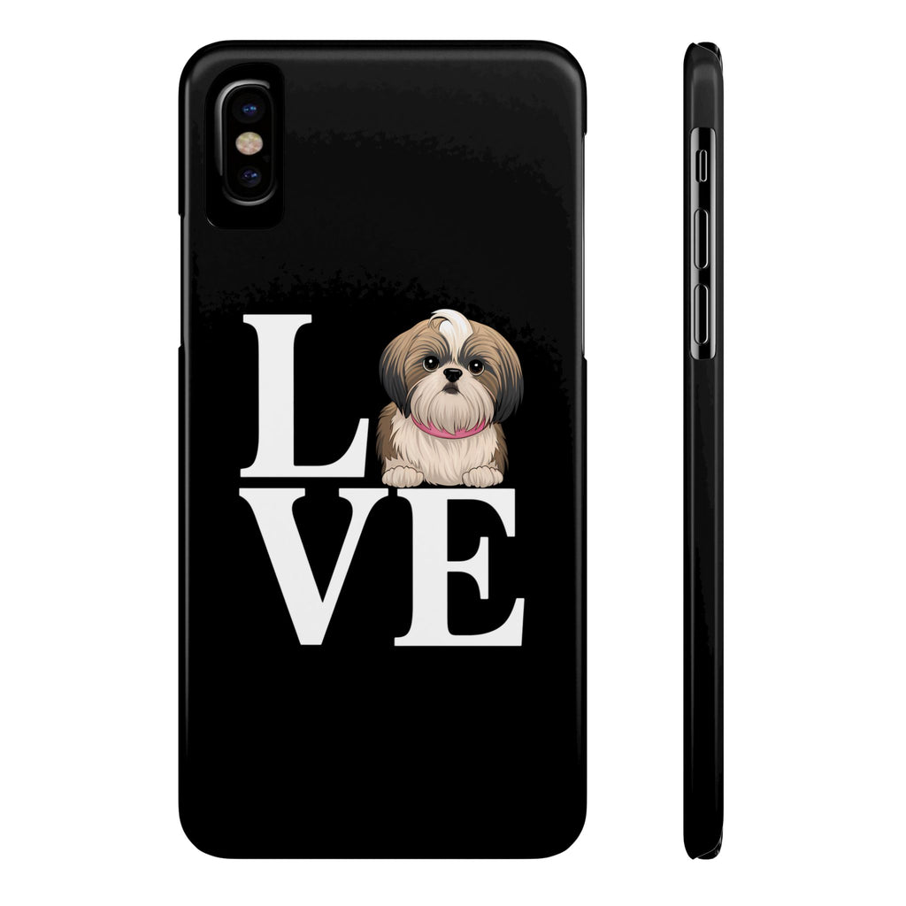 Premium Love Shih Tzu iPhone Case | Cute Shih Tzu Slim Phone Cases