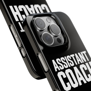 Premium Assistant Coach iPhone Case | Assistant Coach Gifts Slim Phone Cases Premium Assistant Coach iPhone Case | Assistant Coach Gifts Slim Phone Cases