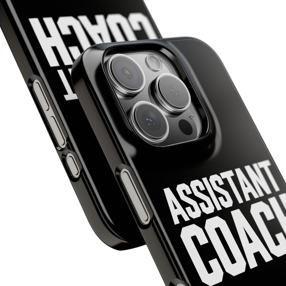 Premium Assistant Coach iPhone Case | Assistant Coach Gifts Slim Phone Cases