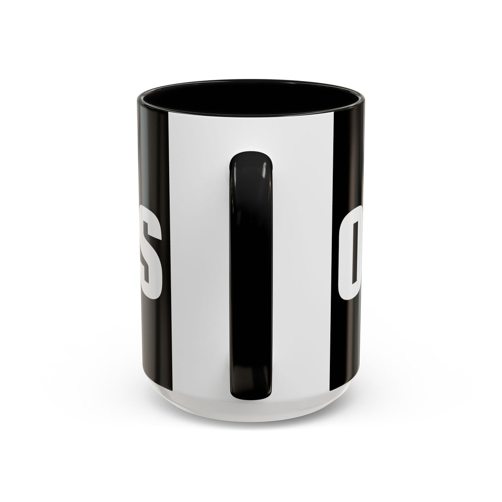 Brazilian Jiu Jitsu OSS | BJJ Accent Coffee Mug