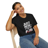 True Crime T-Shirt - Just Here To Establish An Alibi True Crime T-Shirt - Just Here To Establish An Alibi
