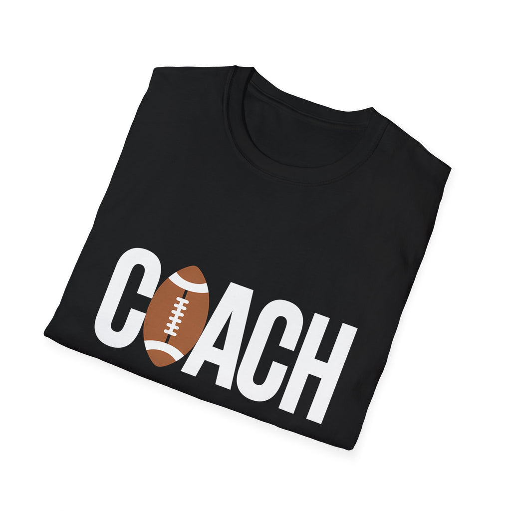 Football Coach T-Shirt for Sports Enthusiasts