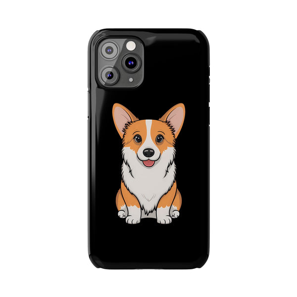 Cute Corgi Slim iPhone Case | Corgi Gift iPhone Case