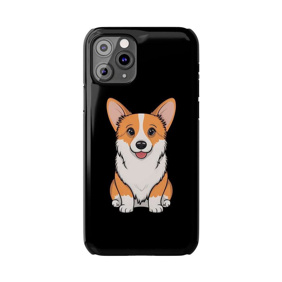 Cute Corgi Slim iPhone Case | Corgi Gift iPhone Case