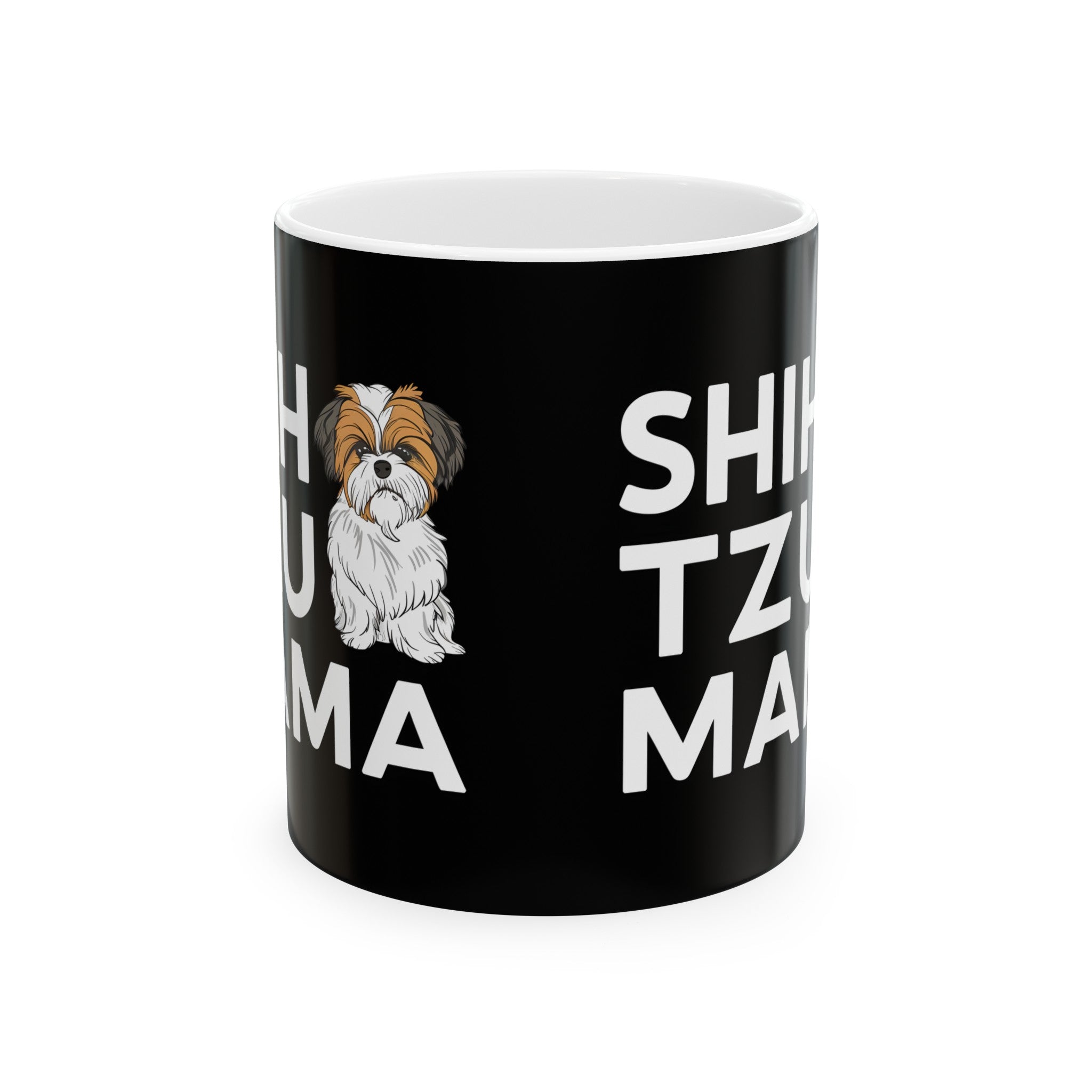 Shih Tzu Mama Mug 3 | Shih Tzu Gifts | Shih Tzu ShihTzu Ceramic Mug 11oz Secondary image