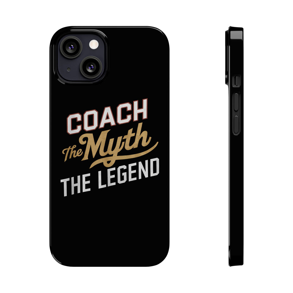 Coach The Myth The Legend Slim iPhone Cases | Coach Gift iPhone Case